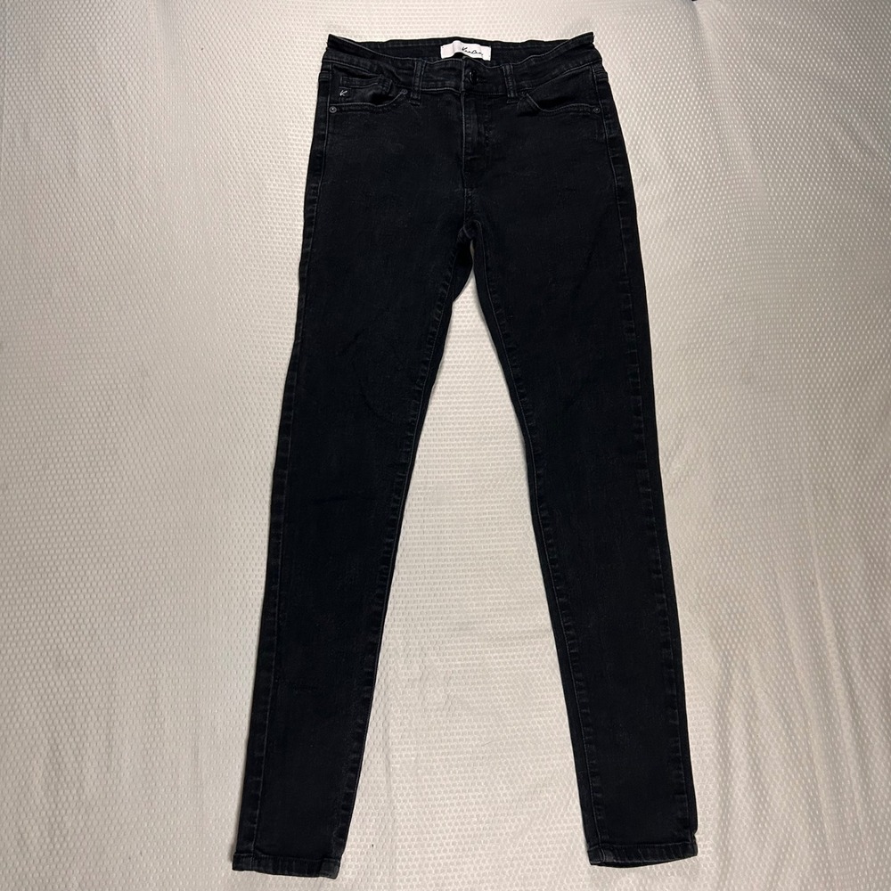 KanCan Women Black Skinny Jeans Mid Rise Stretch Denim KC11245BK Size 7 27‎